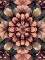 Geometric Blossoms Love