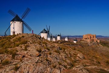 Windmühlen von Consuegra Spanien