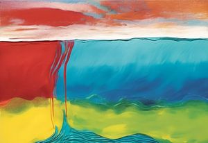 Abstrakt Water Splash - Dream J64