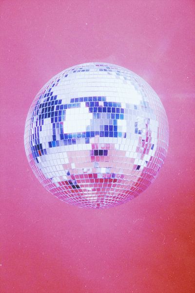 Pink Disco Ball by Samantha Hearn