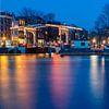 Die Hermitage, Amsterdam in der Nacht von John Verbruggen