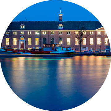 De Hermitage, Amsterdam bij avond