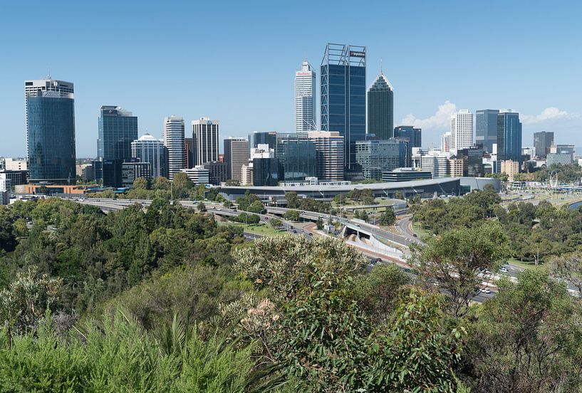 Skyline von Perth, Western Australia von Alexander Ludwig