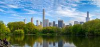 Central Park in New York in de lente