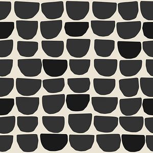 Organische und geometrische Formen, Retro-Stil