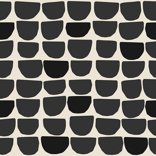 Organische und geometrische Formen, Retro-Stil