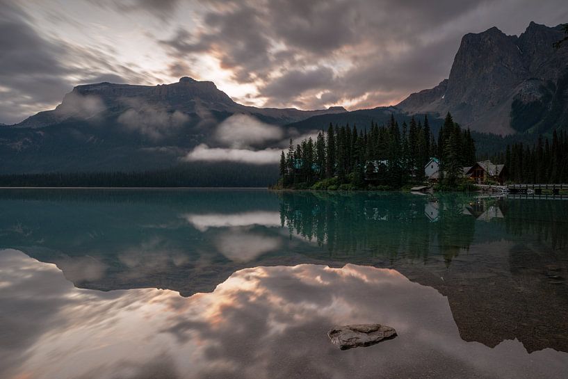 Lac Emeraude, Parc national Yoho, Colombie britannique, Canada par Alexander Ludwig