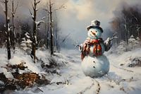 Drôle de bonhomme de neige