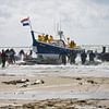 Paardenreddingsboot op Ameland van Marjan Noteboom