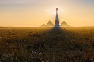 Soleil au phare sur Daniela Beyer