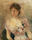 Portrait d'une dame, Berthe Morisot par Des maîtres magistraux Aperçu