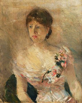 Portret van een dame, Berthe Morisot