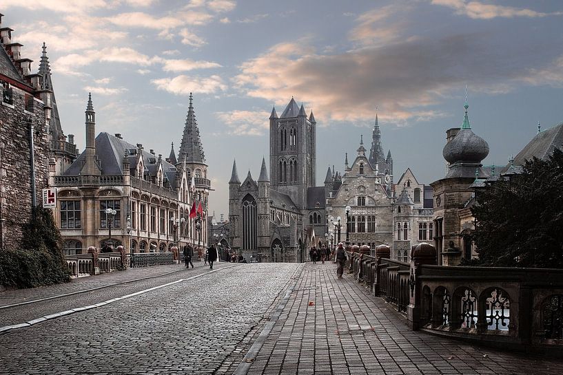 Ghent Belgium by Jos Erkamp