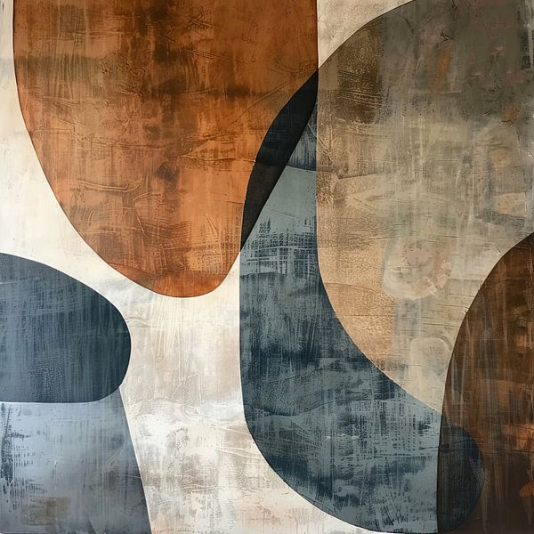 Abstracte vormen van Poster Art Shop