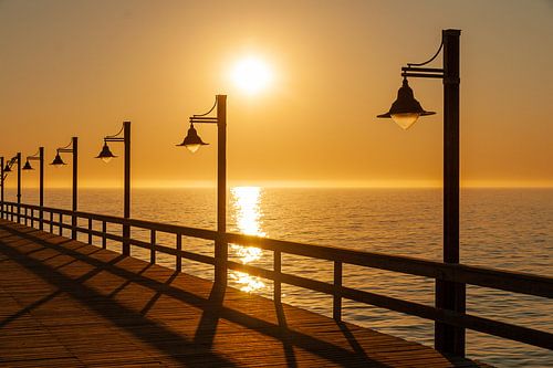 Zonsondergang Swakopmund, Namibië