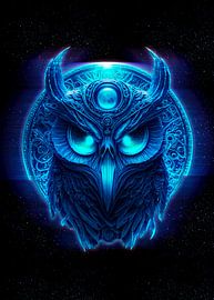 Eule Mond in der Nacht von irvan halim