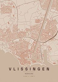Map of Vlissingen by Stef van Campen