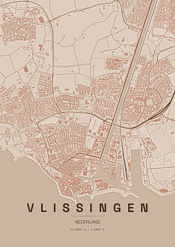 Vlissingen Plattegrond