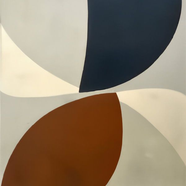 Modern shapes and lines abstract by Studio Allee