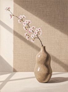 Japandi Stille Blüte