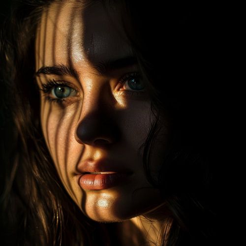 Femme d'ombre et de lumière