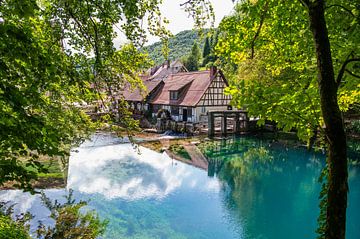 Blautopf Blaubeuren, Duitsland 2023 van Wendy de Jong