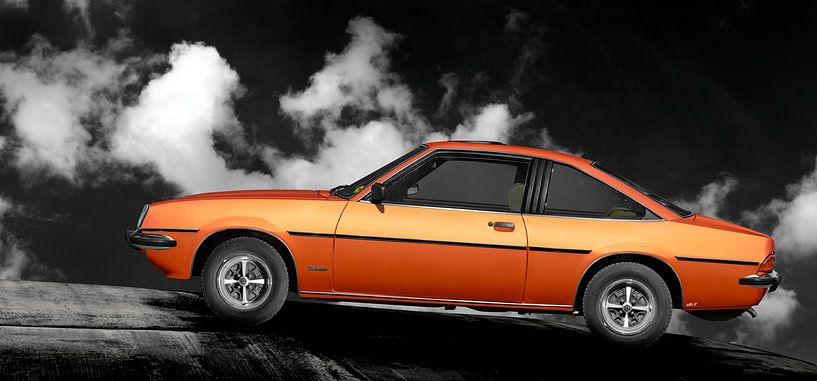 Opel Manta B in Original Orange by aRi F. Huber
