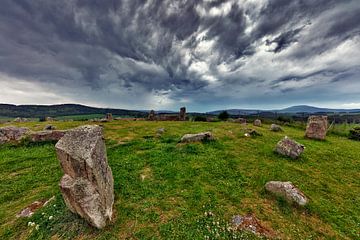 Stone circle in Scotland by Jürgen Wiesler