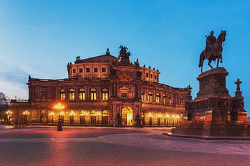 Semper Opera House, Dresden van Gunter Kirsch