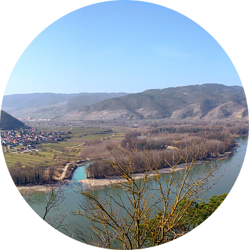 Donauvallei bij Rossatz van Leopold Brix