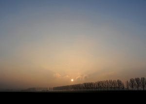 Ein sehr kalter Morgen von Aline van Weert