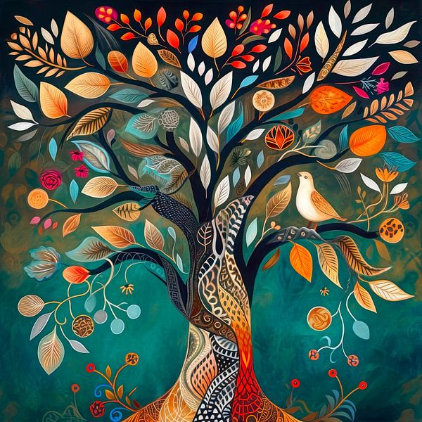 Tree of life by Jutta Maria Pusl