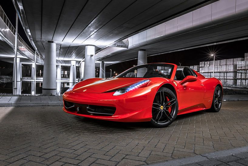 Ferrari 458 Spider par Wilco Bos