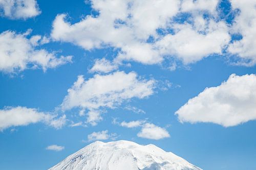 Crater of Mount Yotei in Hokkaido, Japan
