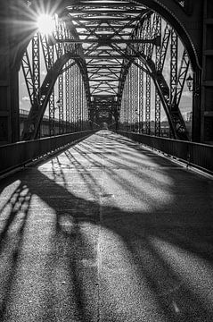 Oude Harburger Elbebrug van Karsten Rahn