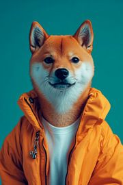 Shiba Inu by Poster Art Shop