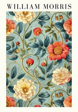 William Morris Poster von Niklas Maximilian