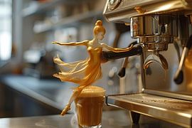 Kunst mit Kaffee von Egon Zitter