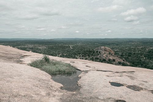 Die Aussicht von einem Hügel