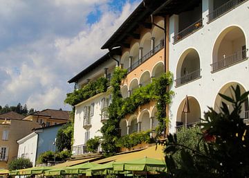 Architectuur in Ascona, Ticino, Zwitserland van Yara Terpsma