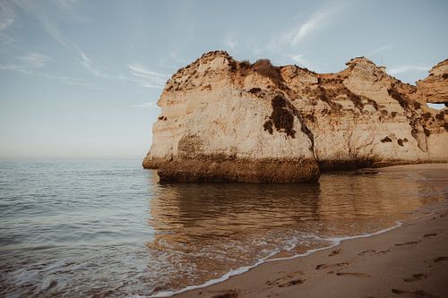 Portimão Landschap Canvas – Adembenemend Uitzicht op de Algarve Kust