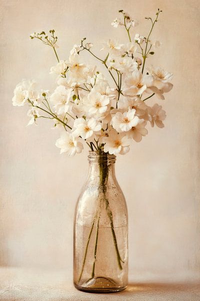 Flower bouquet vase by Poster Art Shop