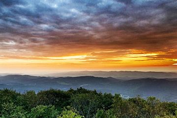 Sunset West Virginia van Walljar