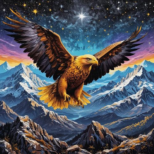 Seahawk in de bergen