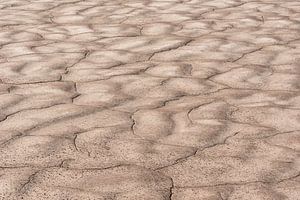 Patroon van een uitgedroogd landschap in de woestijn | Iran van Photolovers reisfotografie