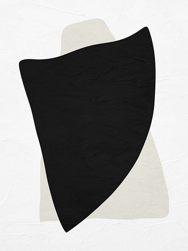 Art abstrait géométrique organique moderne