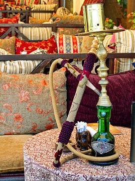 Terrasse Istanbul von Dick de Gelder