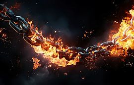 Burning chains