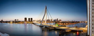 Panorama Rotterdam van Sjoerd Mouissie