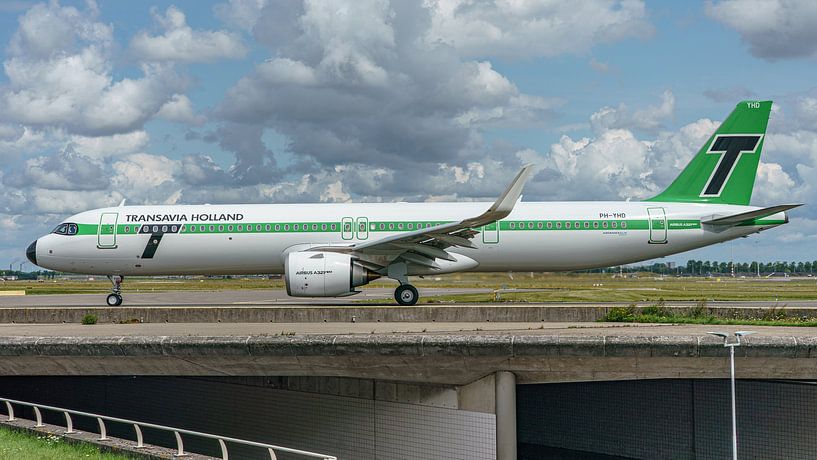 Transavia Airbus A321neo in Retro-Lackierung. von Jaap van den Berg